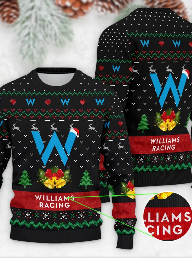 Xmas Pattern Williams Formula One - Ugly Sweater BLVAF1220925A29WIL