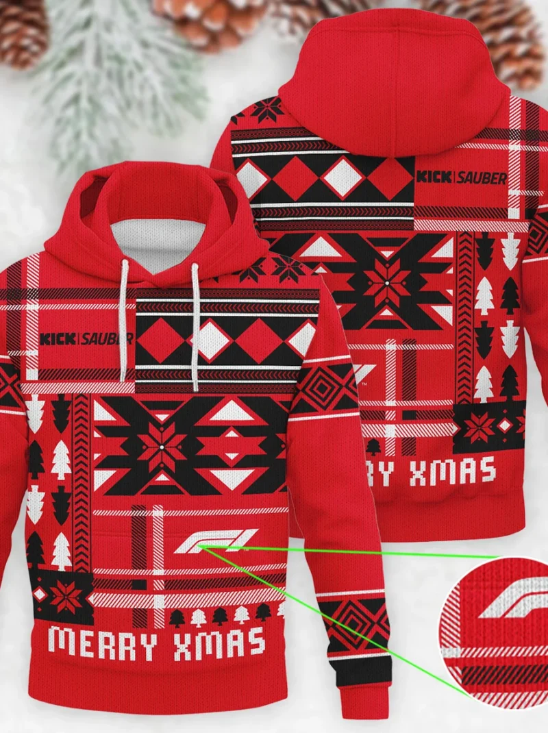 X-Mas Edition Kick Sauber Formula One - Knitted Hoodie BLVAF12209250A10KS
