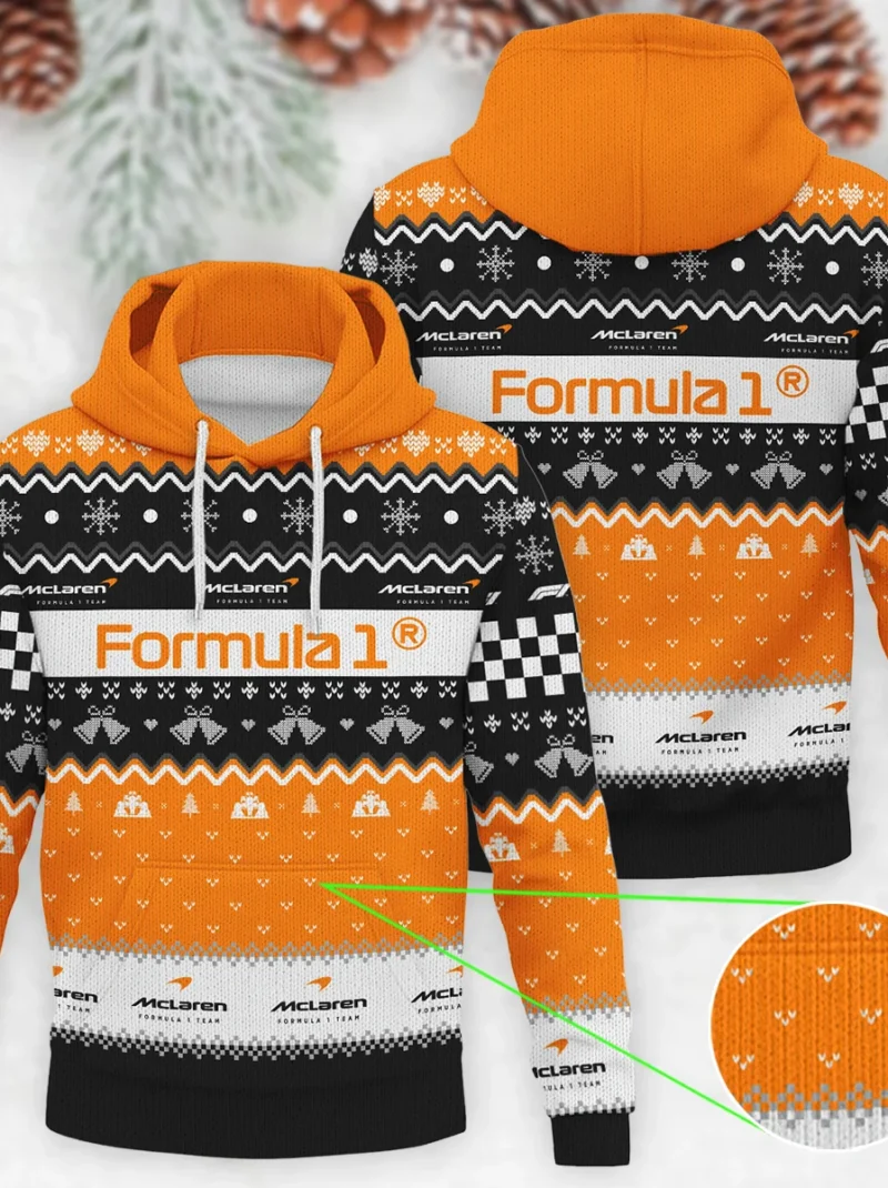 Exclusive Xmas McLaren Formula One - Knitted Hoodie BLVAF12209250A12MCL