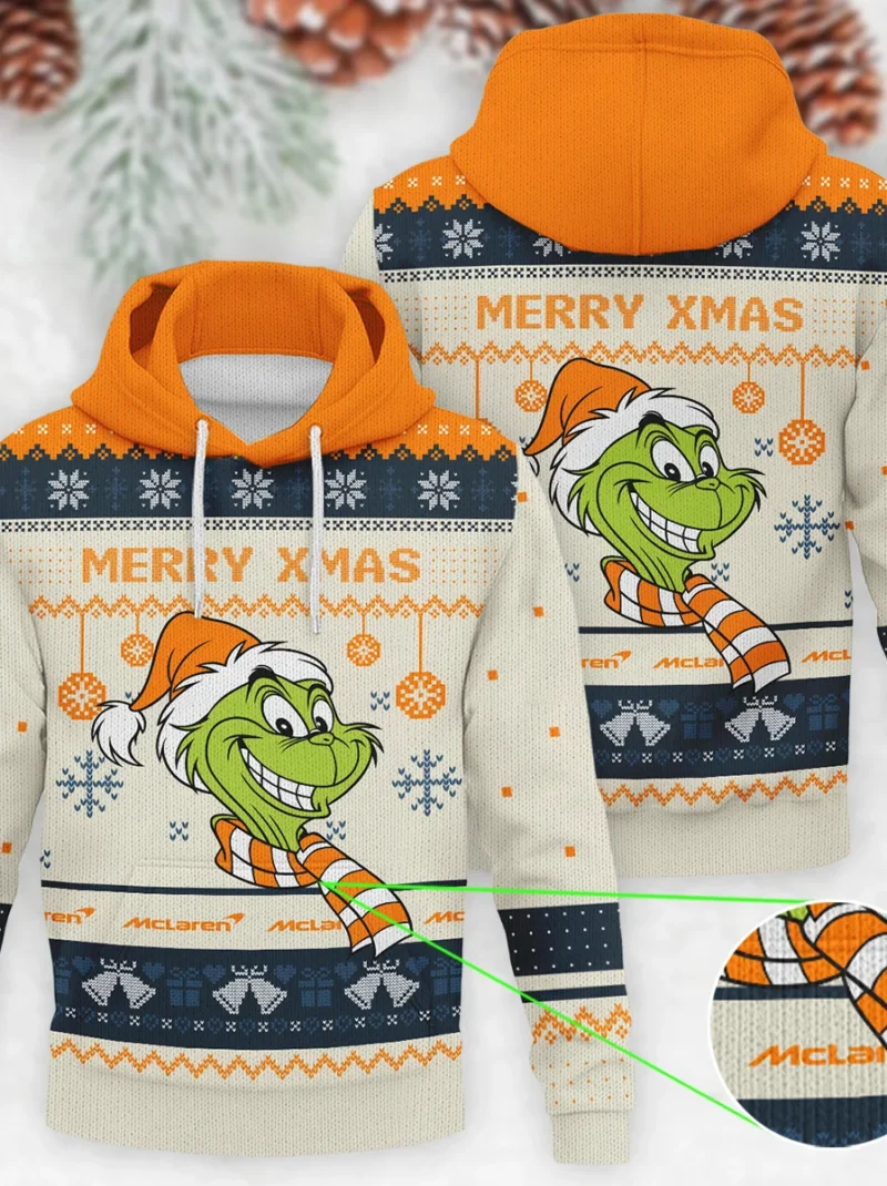 The Grinch x McLaren Formula One - Knitted Hoodie BLVAF12209250A13MCL
