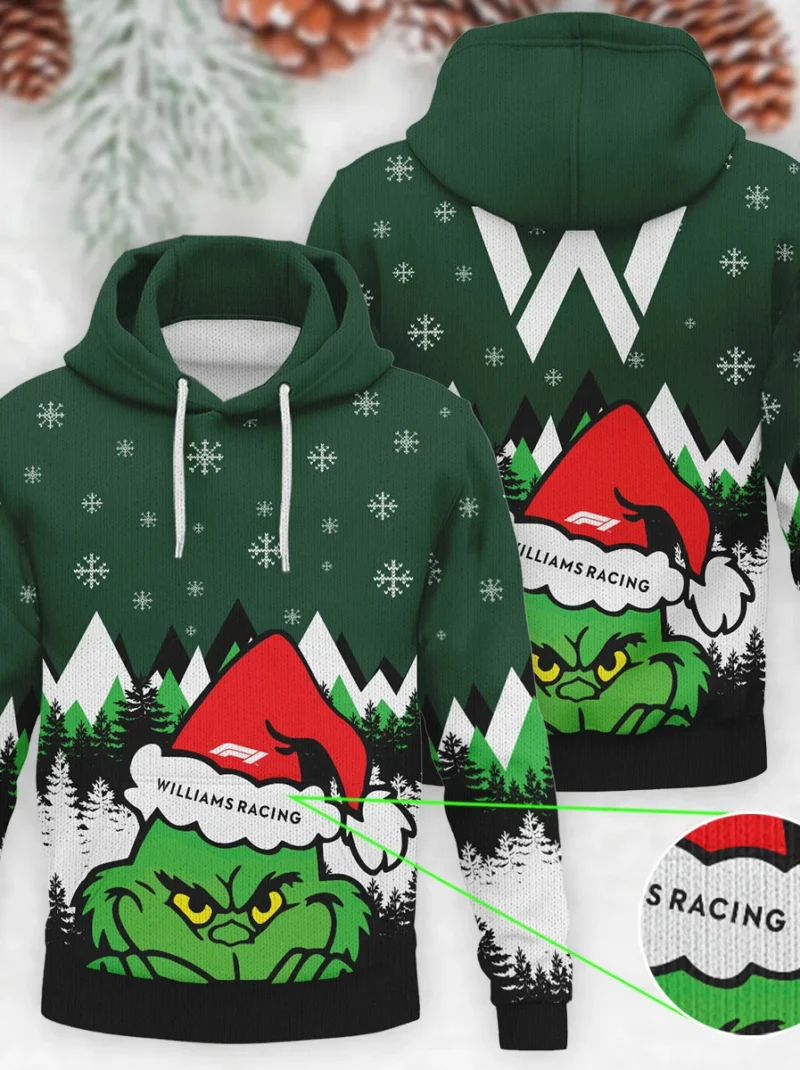 The Grinch Williams Formula One - Knitted Hoodie BLVAF12209250A17WIL