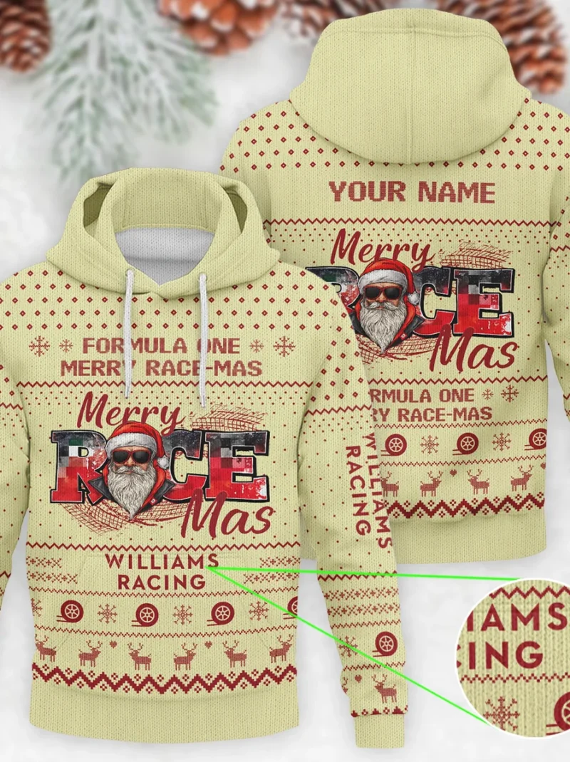 Merry RaceMas Williams Formula One - Knitted Hoodie BLVAF12209250A20WIL