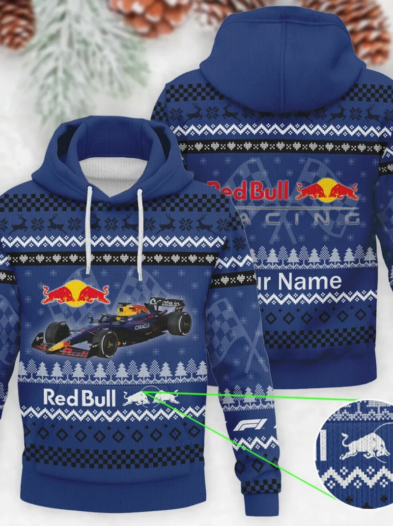 2025 Car Red Bull Racing Formula One - Knitted Hoodie BLVAF12209250A22RBR