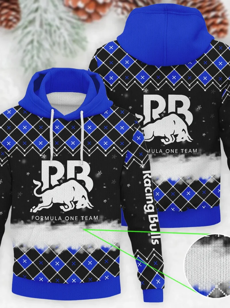X-Mas Racing Bulls Formula One - Knitted Hoodie BLVAF12209250A3RAC