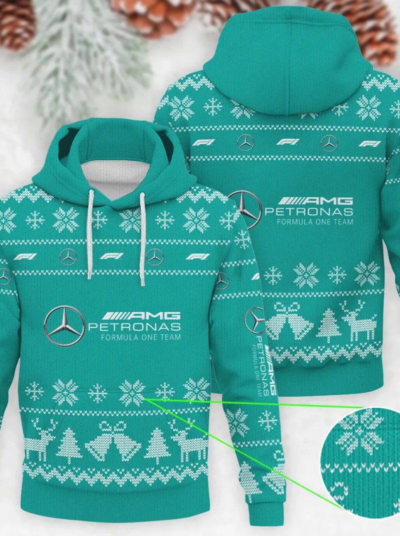 Limited Edition Mercedes Formula One - Knitted Hoodie BLVAF12209250A4MER