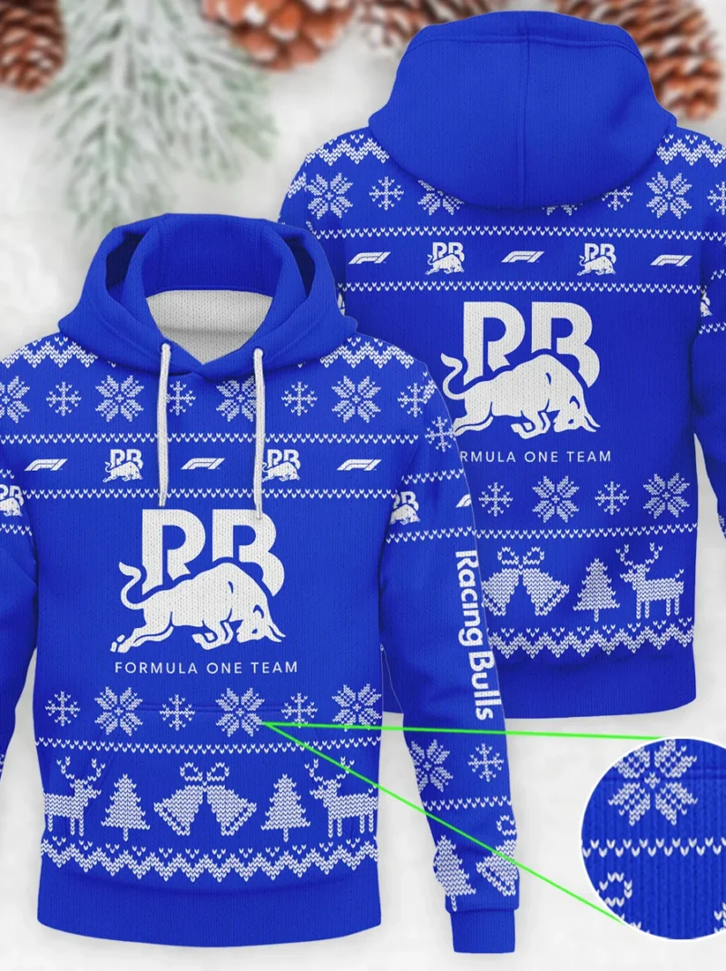 Limited Edition Racing Bulls Formula One - Knitted Hoodie BLVAF12209250A4RAC