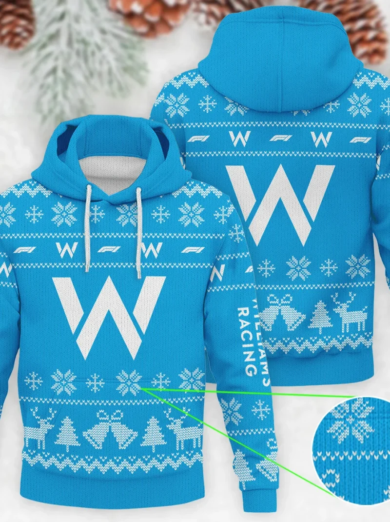 Limited Edition Williams Formula One - Knitted Hoodie BLVAF12209250A4WIL