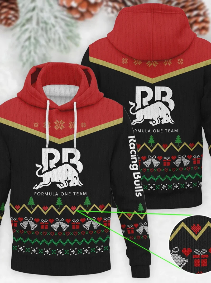 Christmas Gift Racing Bulls Formula One - Knitted Hoodie BLVAF12209250A7RAC