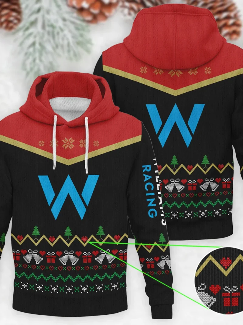 Christmas Gift Williams Formula One - Knitted Hoodie BLVAF12209250A7WIL