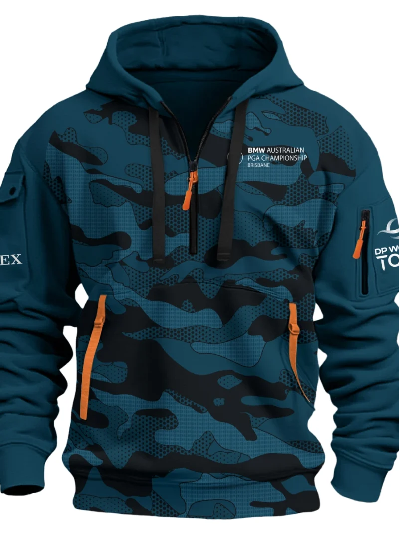 Rolex BMW Australian PGA Championship Logo Hoodie Half Zipper HOBMW031125A01ROXHDF