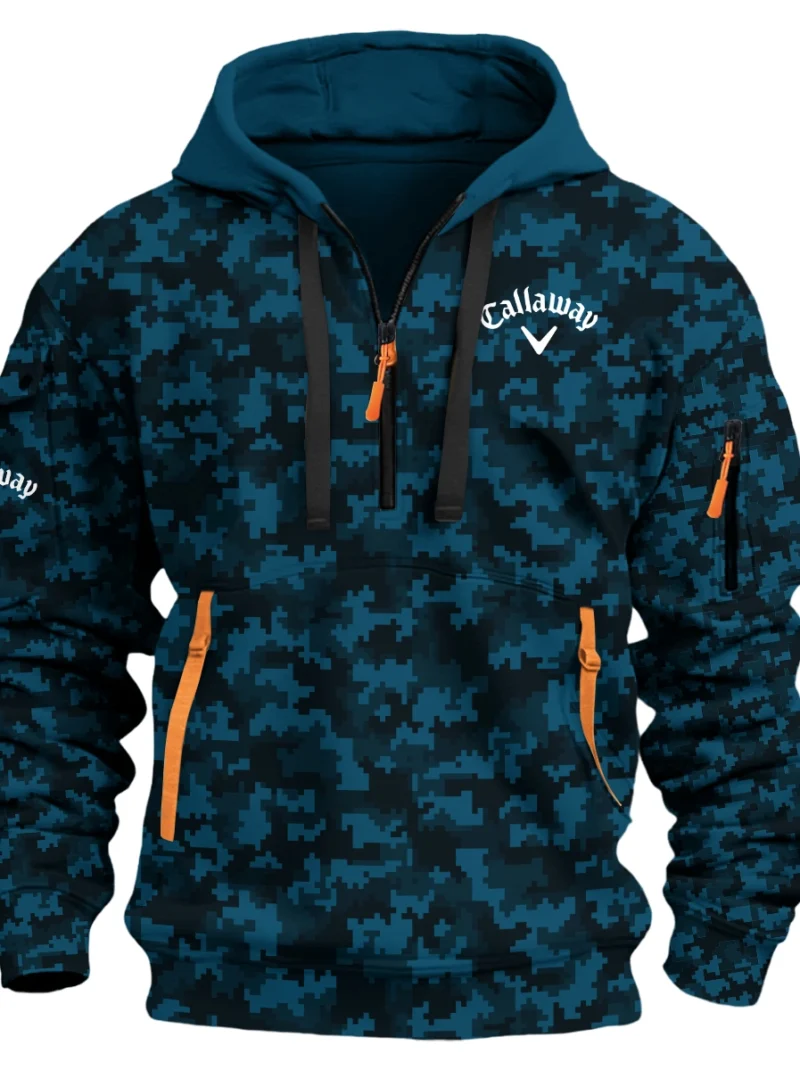 Special Release Callaway Exclusive Logo Hoodie Half Zipper HOBR151125A01CLWHDF
