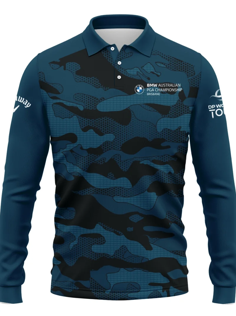 Callaway BMW Australian PGA Championship Logo Long Polo Shirt HOBMW031125A01CLWLPL