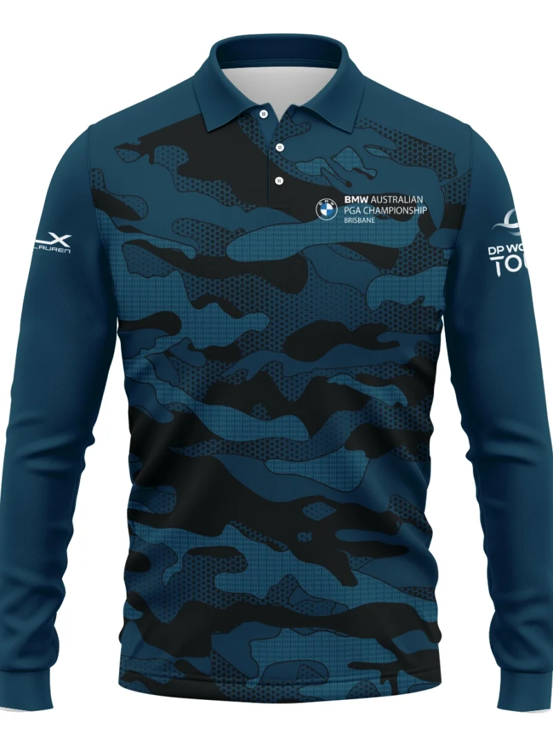 Ralph Lauren RLX BMW Australian PGA Championship Logo Long Polo Shirt HOBMW031125A01RLXLPL