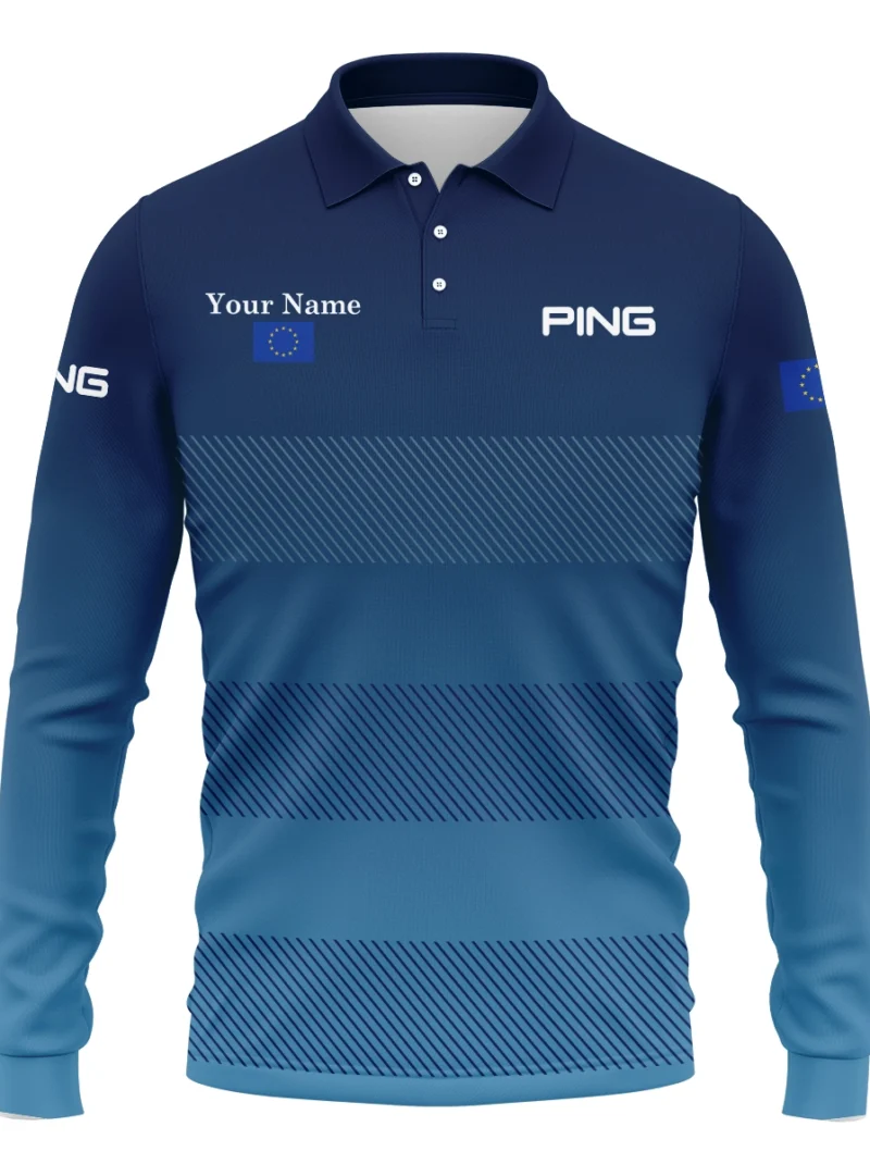 Ping Exclusive Logo Long Polo Shirt HOBR061125A01PILPL