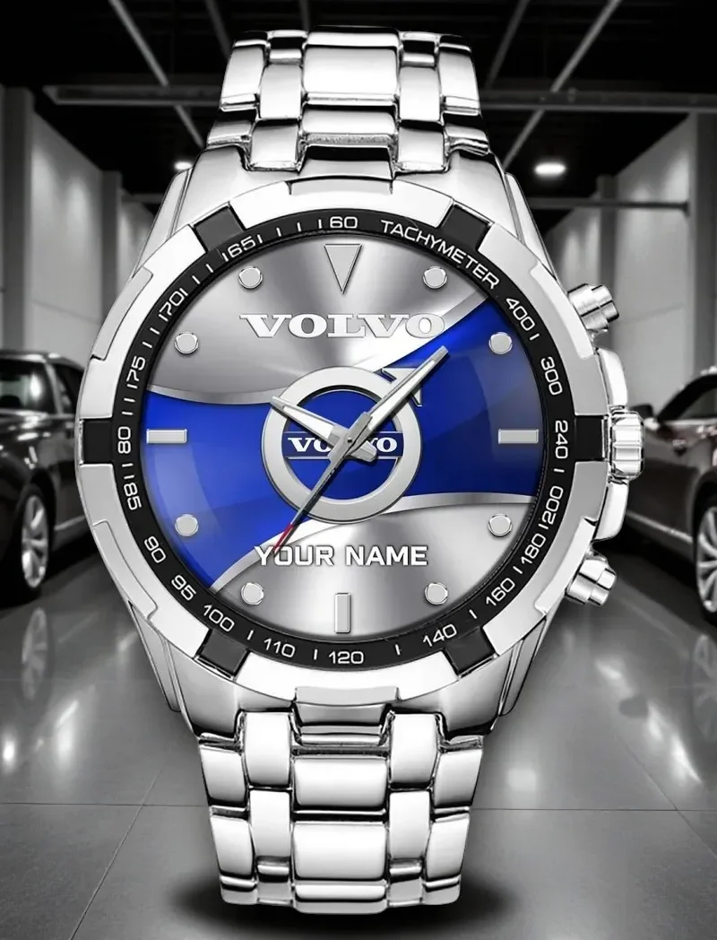 Timeless Automobile Steel Watches, Dynamic Watch for Sport Fans DCAR476 - White