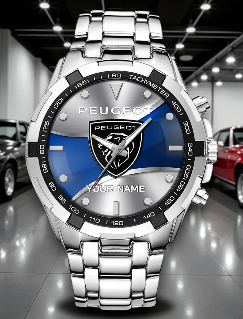 Fun Ride Car Steel Watches, Game Day Fan Watch DCAR476 - White