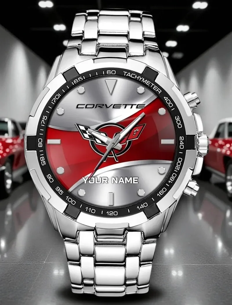 Track-Ready Supercar Steel Watches, Fan Pride Performance Watch DCAR476 - White