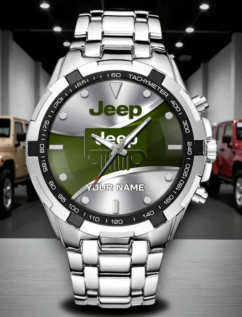 Luxury Car Steel Watches, Sport Lover's Precision Watch DCAR476 - White