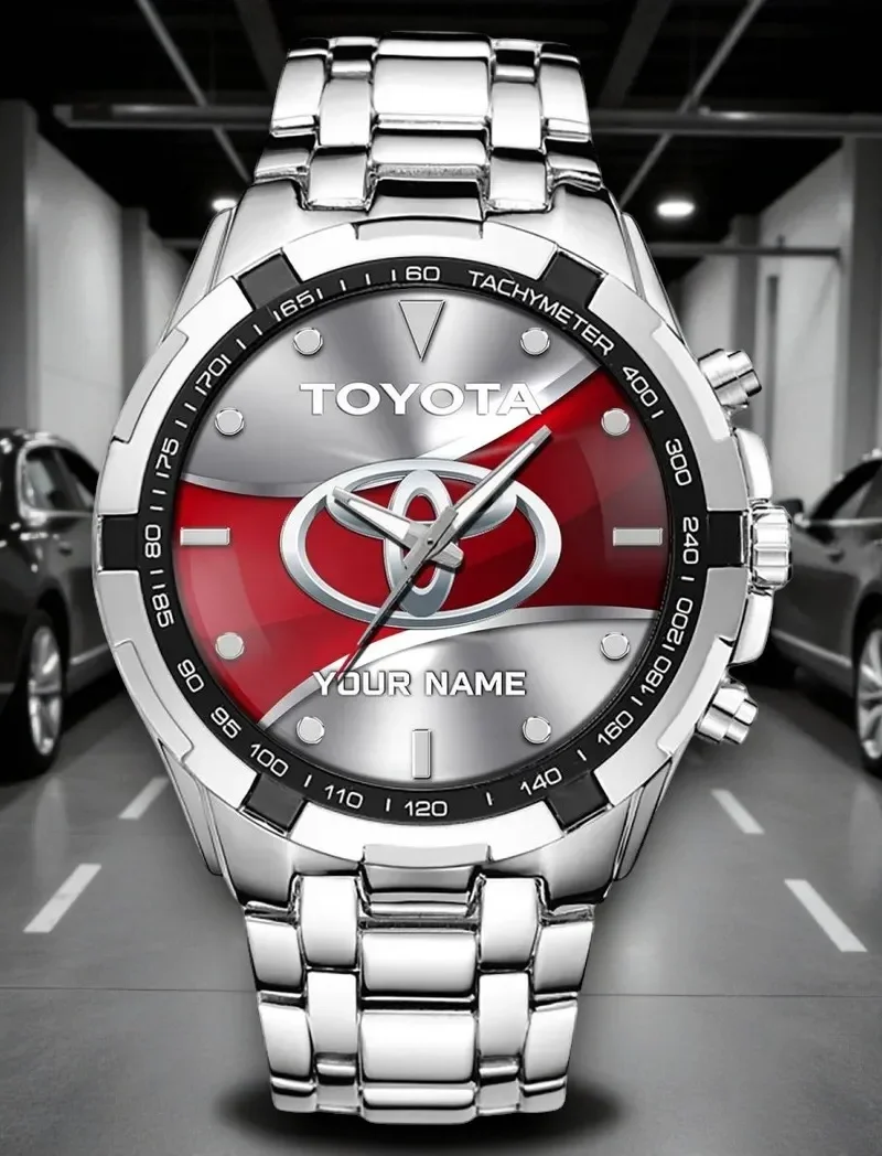 Full-Size Pickup Steel Watches, Watch Built for Enthusiasts DCAR476 - White