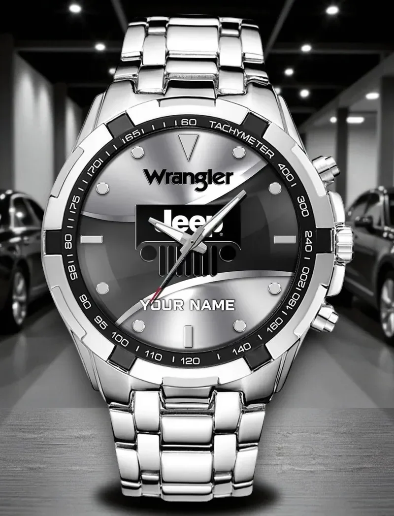 Sports Muscle Car Steel Watches, Fan Lifestyle Performance Watch DCAR476 - White