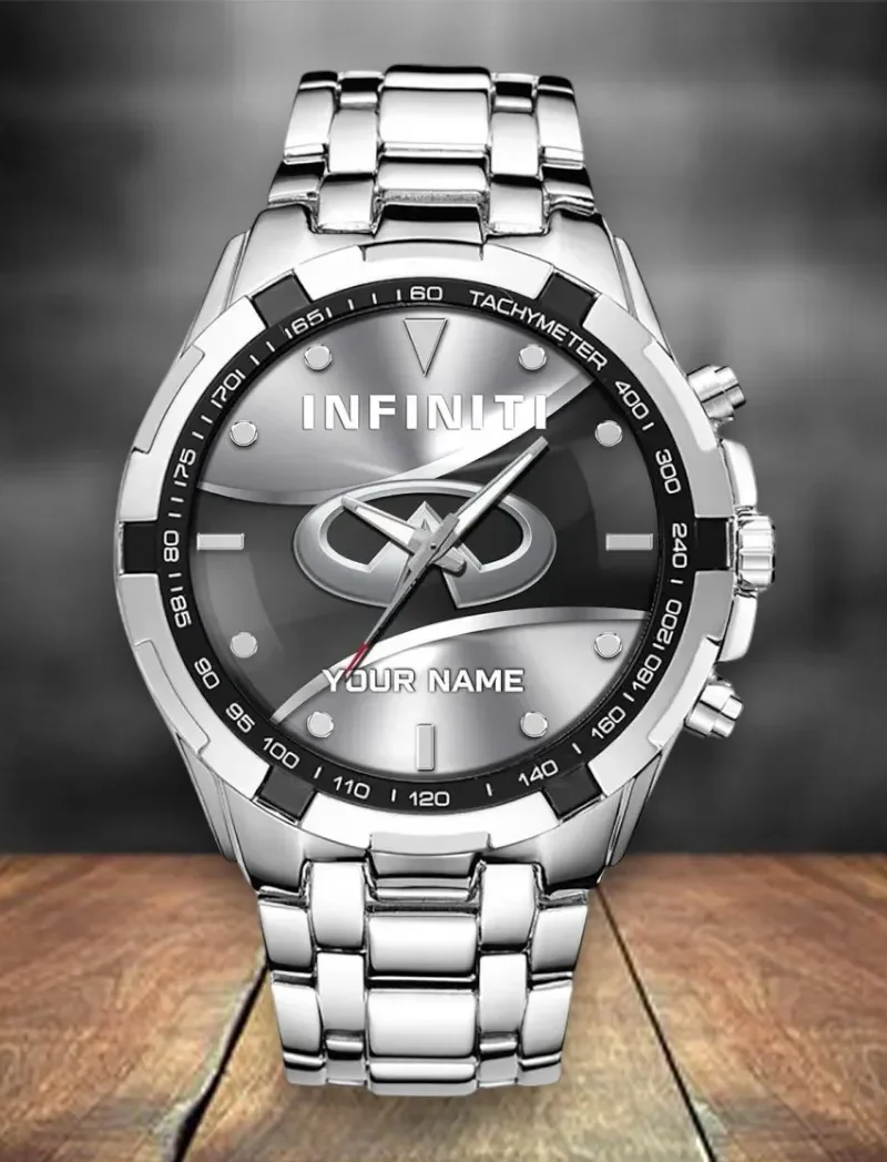 Motorcycle Steel Watches, Sport-Inspired Watch Precision DCAR476 - White