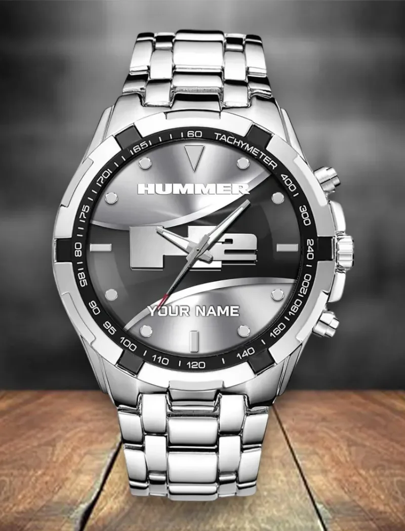 Touring Sedan Steel Watches, Sport-Inspired Wristwatch Style DCAR476 - White