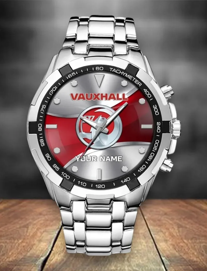 Micro Car Steel Watches, Modern Supporter Wristwatch Style DCAR476 - White