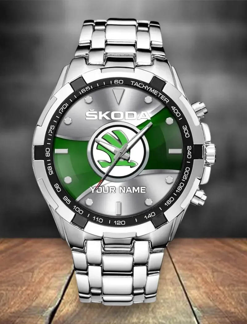 Vehicle Heritage Steel Watches, Fan-Focused Precision Timepiece DCAR476 - White