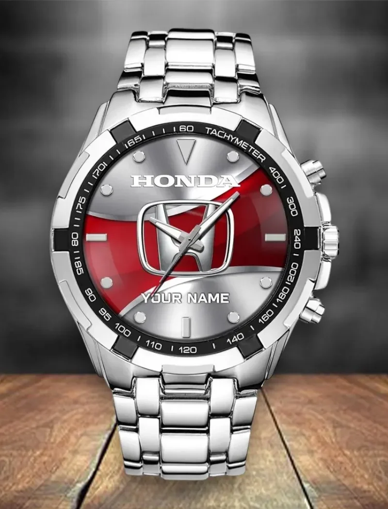 Hatchback Steel Watches, Stylish Watch for Enthusiasts DCAR476 - White