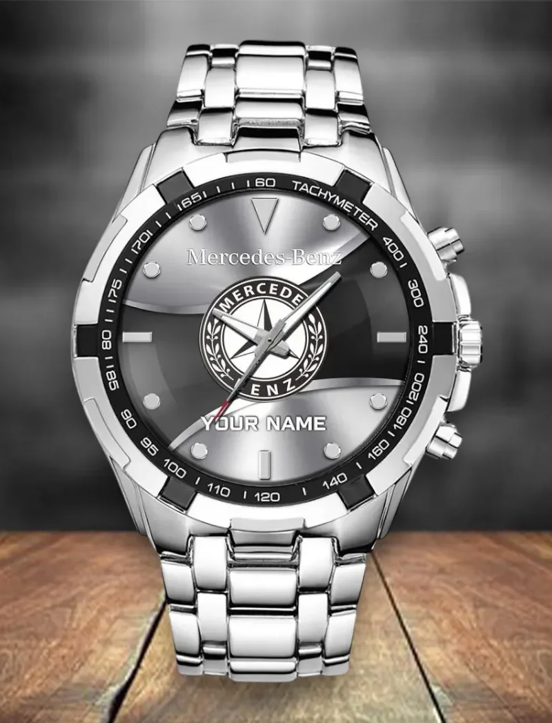 Performance Vehicle Steel Watches, Fan-Focused Precision Timepiece DCAR476 - White