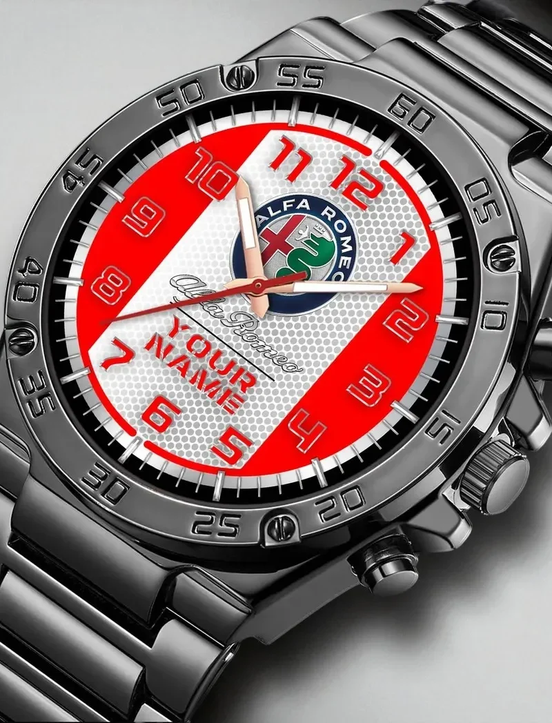 Italian Classic Hand Watch, Athletic-Inspired Wristwatch Style CAR4712