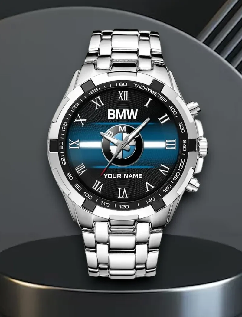 British Supercar Steel Watches, Bold Watch for Supporters CAR0402 - Silver