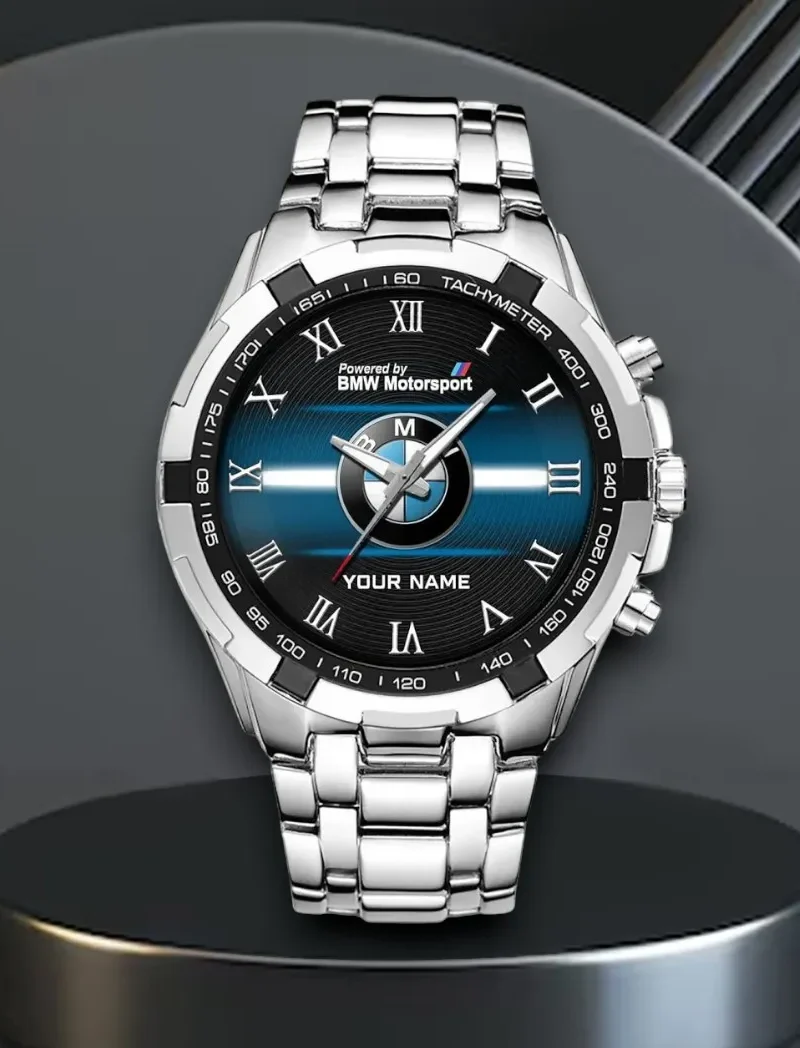 Prestige Sedan Steel Watches, Wristwatch Built for Fans CAR0402 - Silver