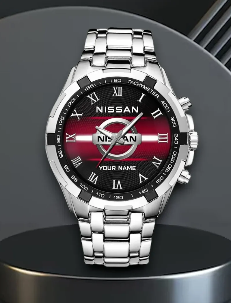 Two-Door Coupe Steel Watches, Game Day Fan Watch CAR0402 - Silver