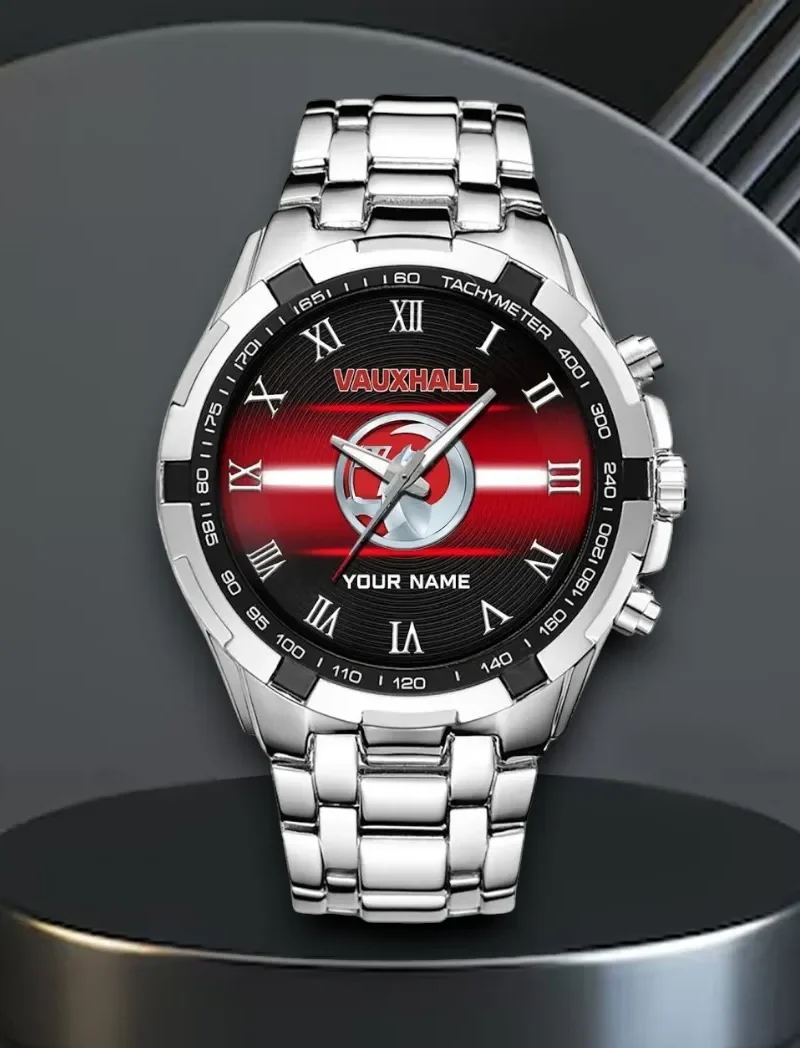 Urban Vehicle Steel Watches, Precision Watch for Sport Fans CAR0402 - Silver