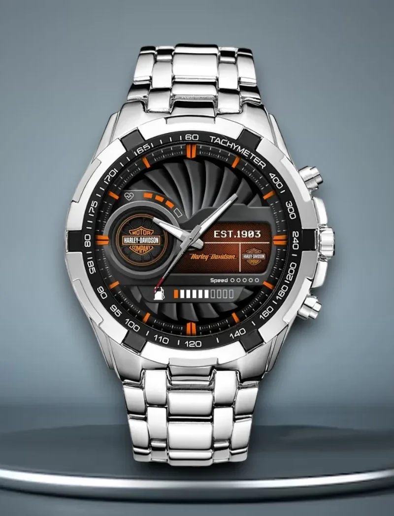 Prestige Sedan Steel Watches, Wristwatch Built for Fans DCAR476 - White