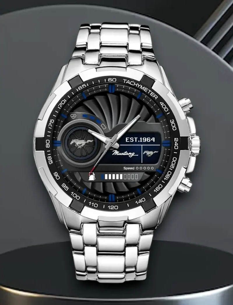 Italian Superbike Steel Watches, Sport Fan Signature Watch DCAR475 - White