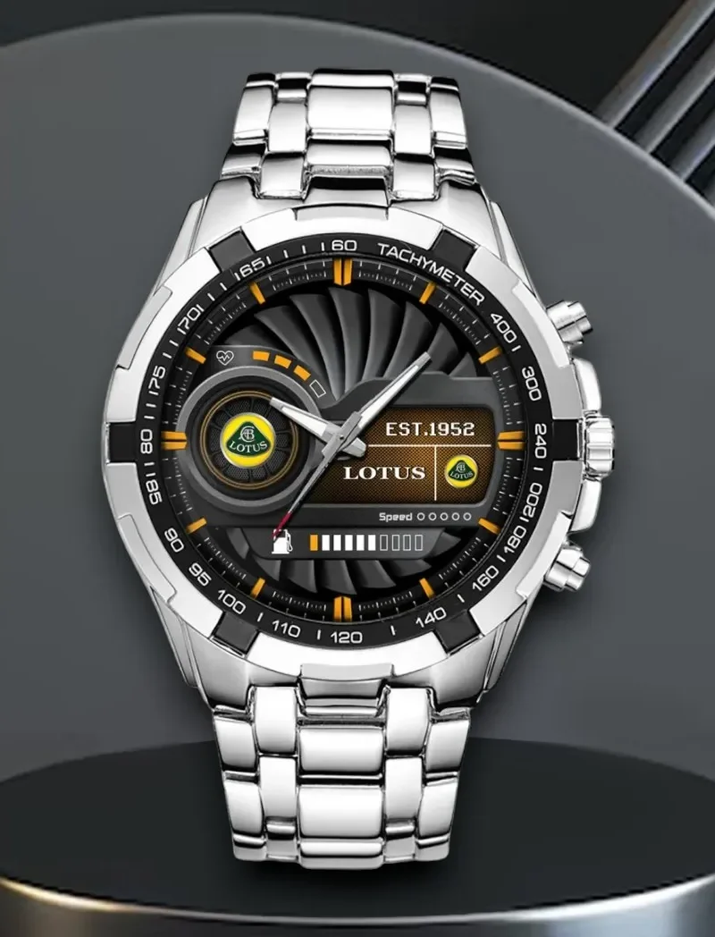 Muscle Car Steel Watches, Fan Pride Performance Watch CAR0402 - Silver