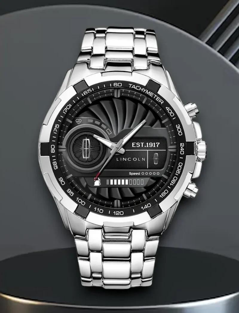 Pickup Legend Steel Watches, Timeless Sport Fan Accessory CAR0402 - Silver