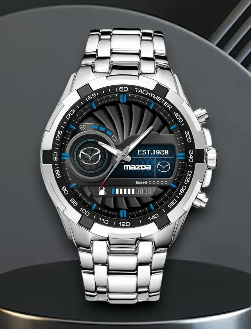 Compact Sedan Steel Watches, Fan Pride Performance Watch CAR0402 - Silver