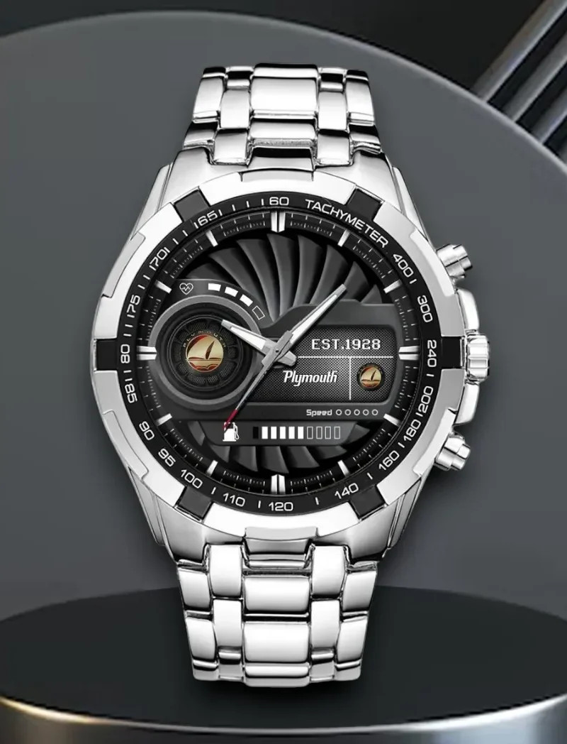 Utility Vehicle Steel Watches, Fan Spirit Performance Watch CAR0402 - Silver