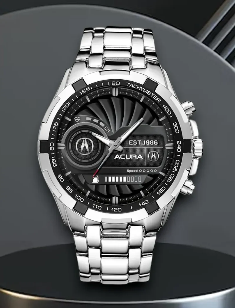 Urban Hatchback Steel Watches, Elite Watch for Sports Fans CAR0402 - Silver