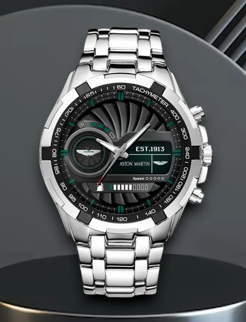 City Ride Steel Watches, Watch Built for Enthusiasts CAR0402 - Silver