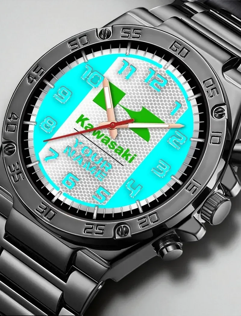 High-Speed Motor Hand Watch, Elite Watch for Sports Fans DCAR477 - Cyan