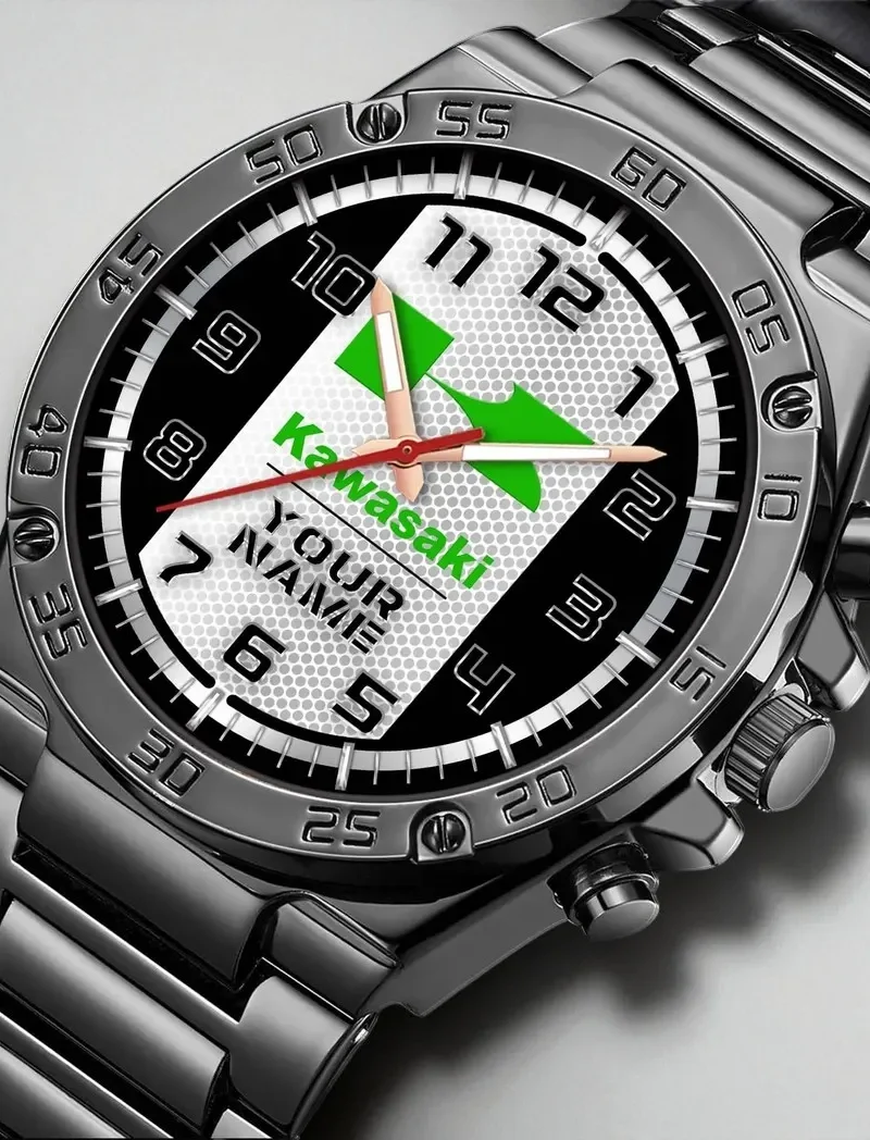 Touring Capable Bike Hand Watch, Performance Watch for Supporters DCAR477 - Black