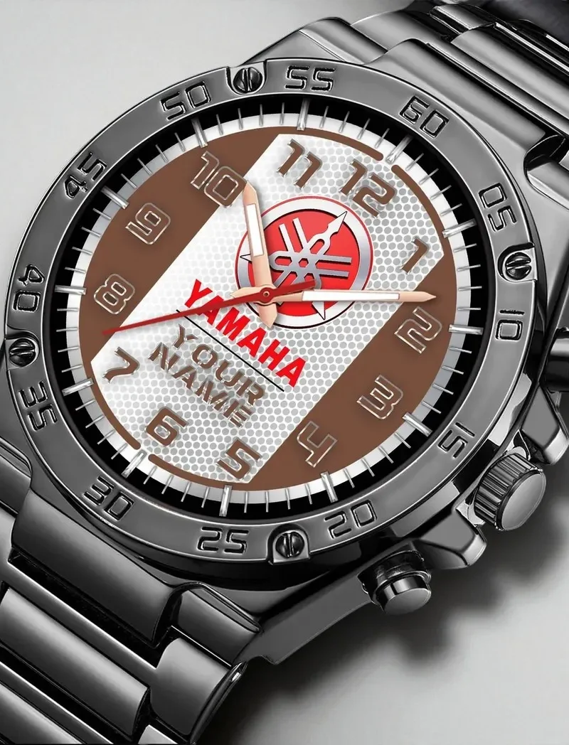 Motorcycle Hand Watch, Bold Watch for Supporters DCAR477 - Brown