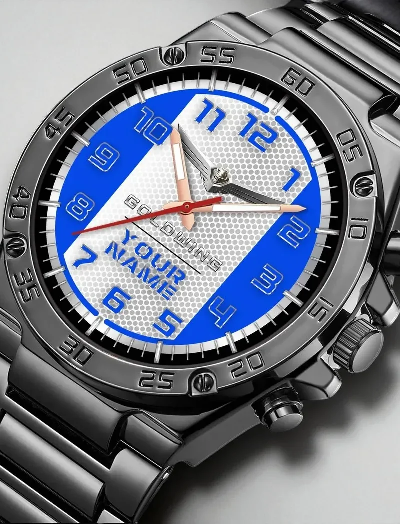 American Retro Vehicle Hand Watch, Endurance Watch for Fans DCAR477 - Blue