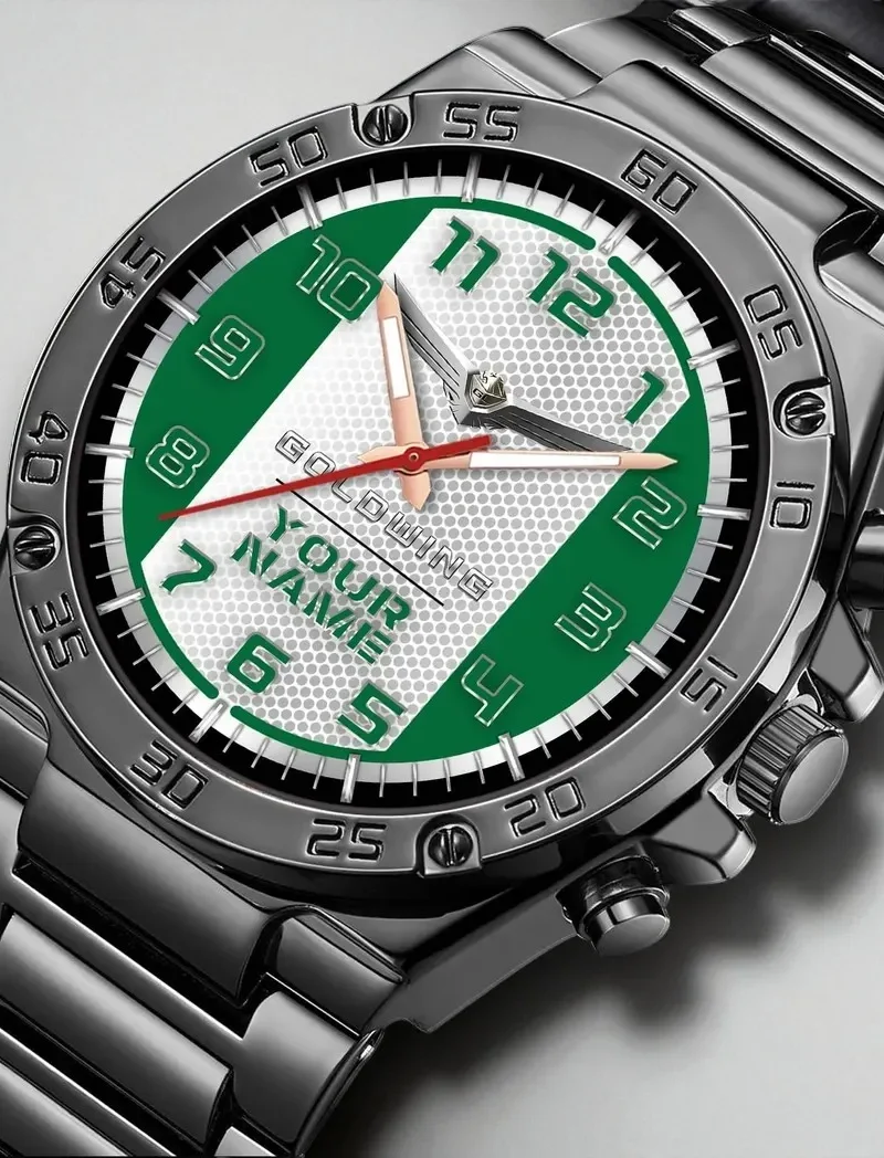 Touring Motorbike Hand Watch, Fan Pride Performance Watch DCAR477 - Green