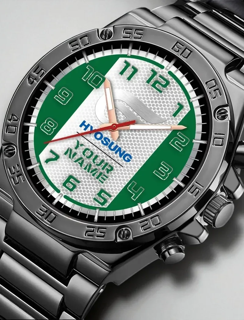 Urban Motorcycle Hand Watch, Elite Watch for Sports Fans DCAR477 - Green