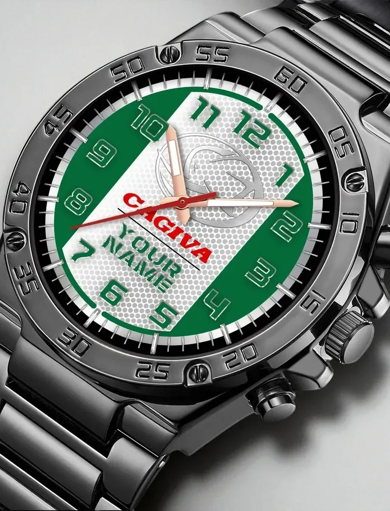 Classic Italian Ride Hand Watch, Sport-Inspired Watch Precision DCAR477 - Green